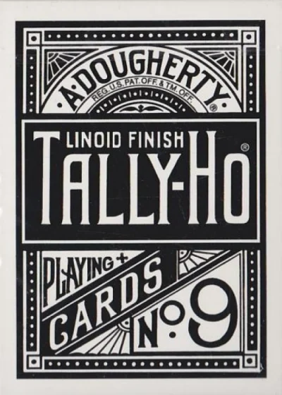 Tally-Ho Fan Back Black (Ohio Printed) — front
