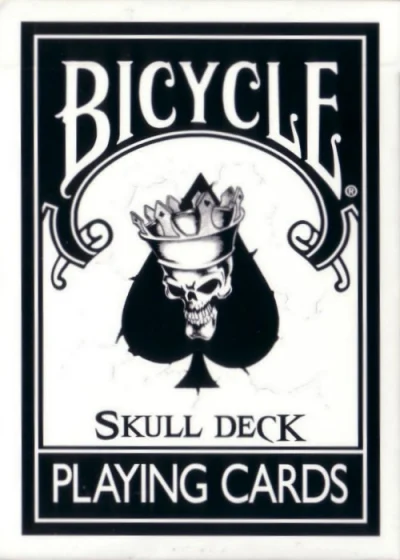 Skull Deck, The [Bicycle] — front