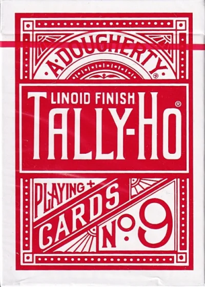 Tally-Ho Fan Back Red — front
