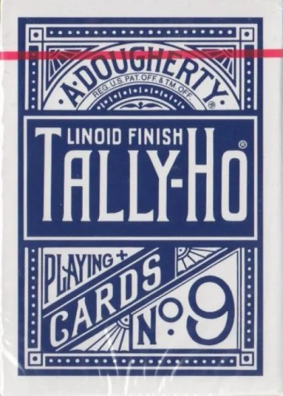 Tally-Ho Circle Back Blue (Ohio Printed) — front