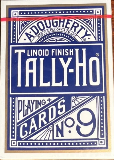 Tally-Ho Mr. Maeda Blue/Gold — front