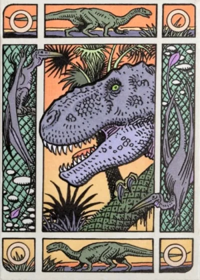 Dinosaur [William Stout] — front
