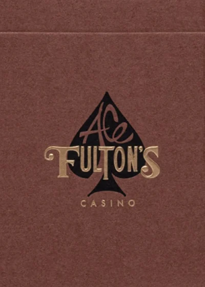 Ace Fulton's Casino Vintage Back Brown — front
