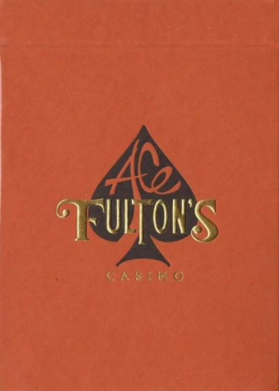 Ace Fulton's Casino Vintage Back Orange — front