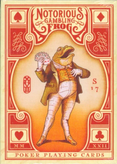Notorious Gambling Frog (Orange) — front